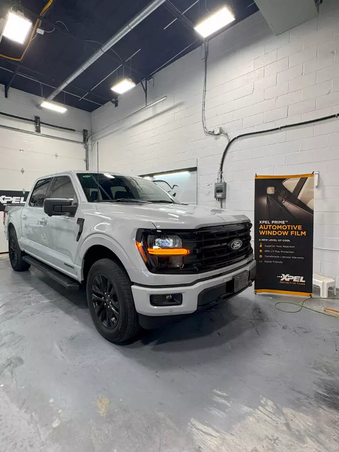 Automotive window tinting service in Hamilton Ontario by Fenix360Auto